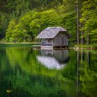 Die Hütte am See.