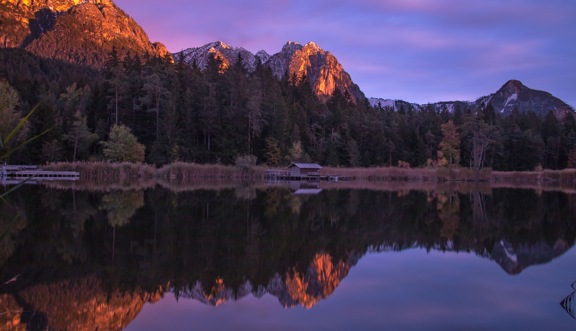 Die Hütte am See