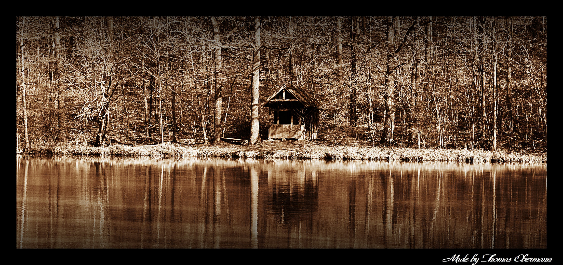 Die Hütte am See