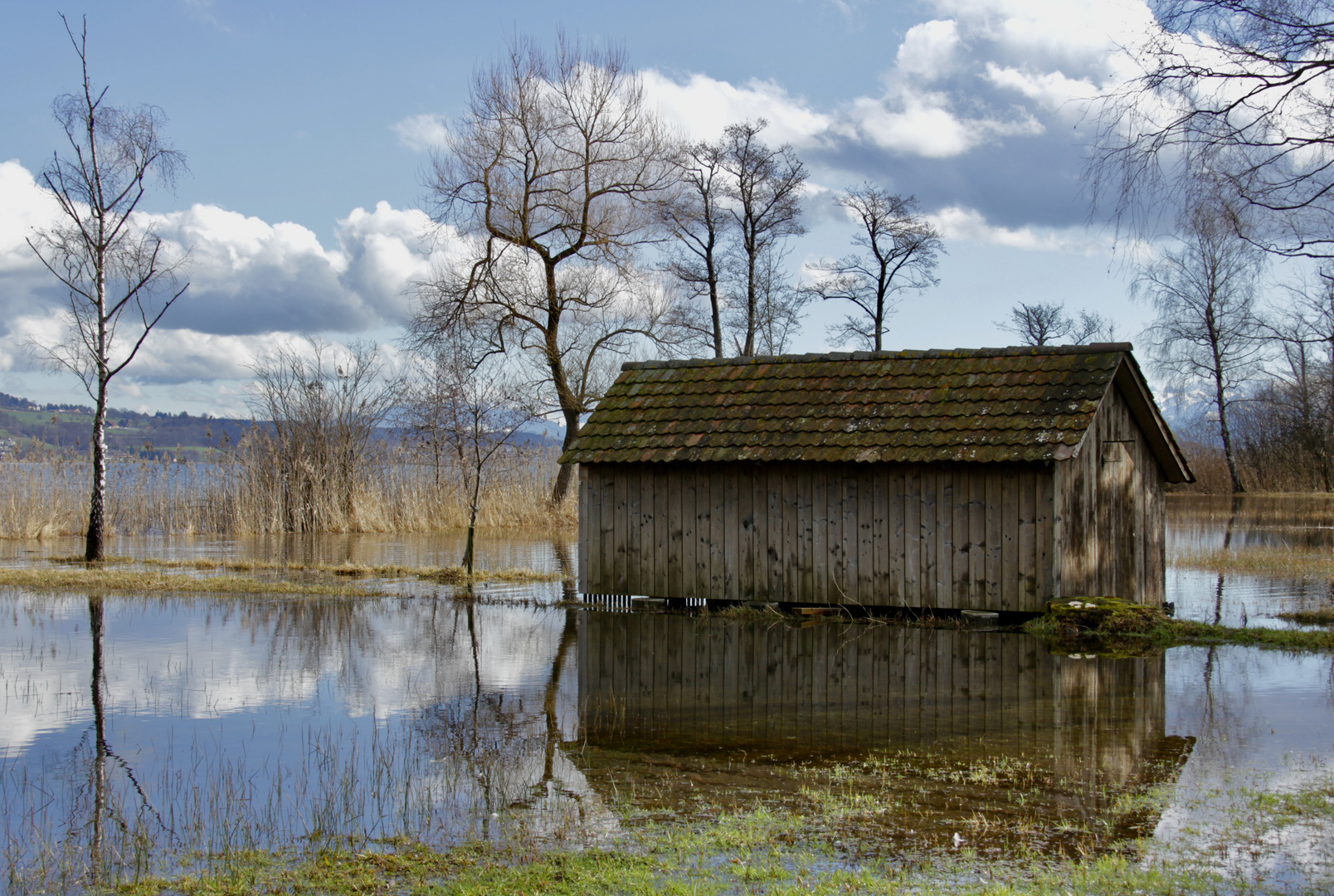 Die Hütte am See