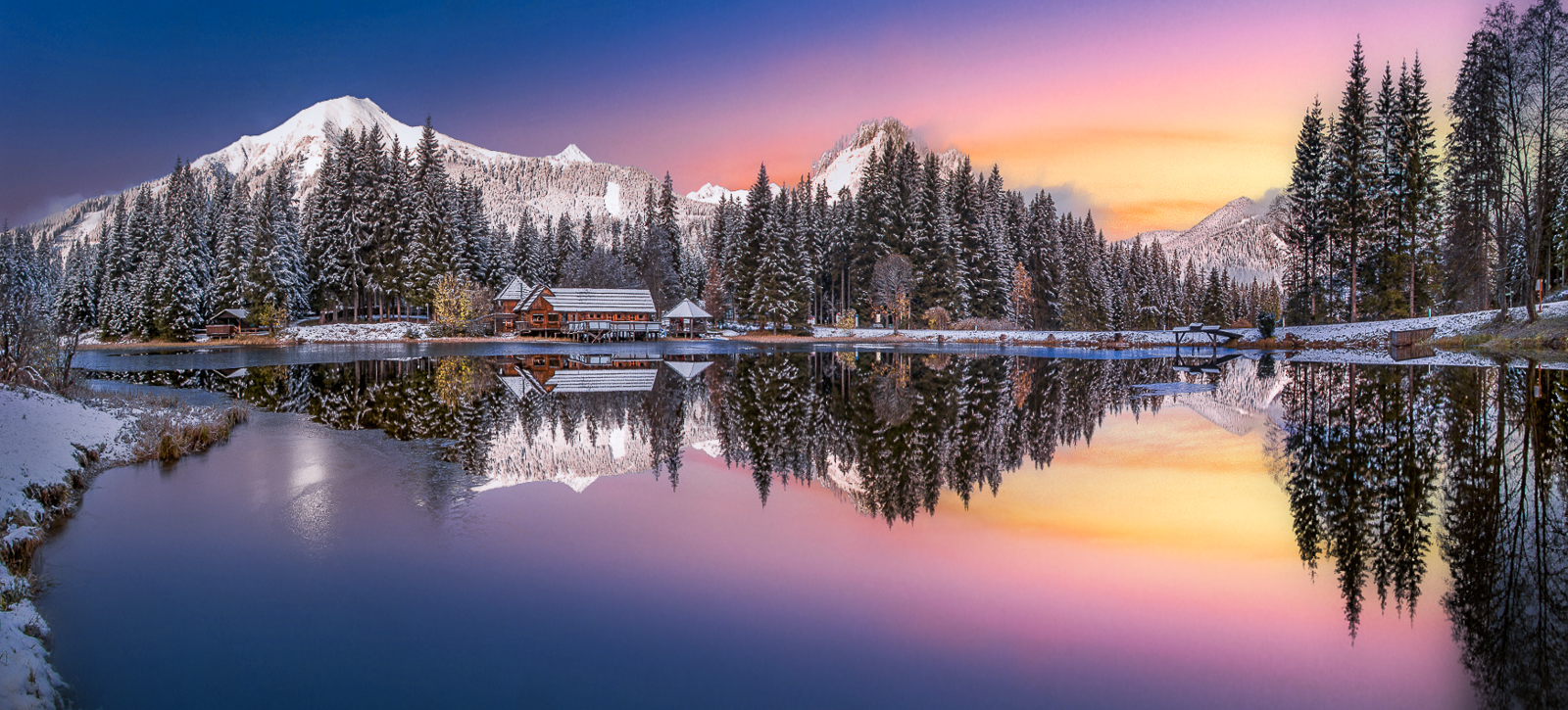 Die Hütte am See