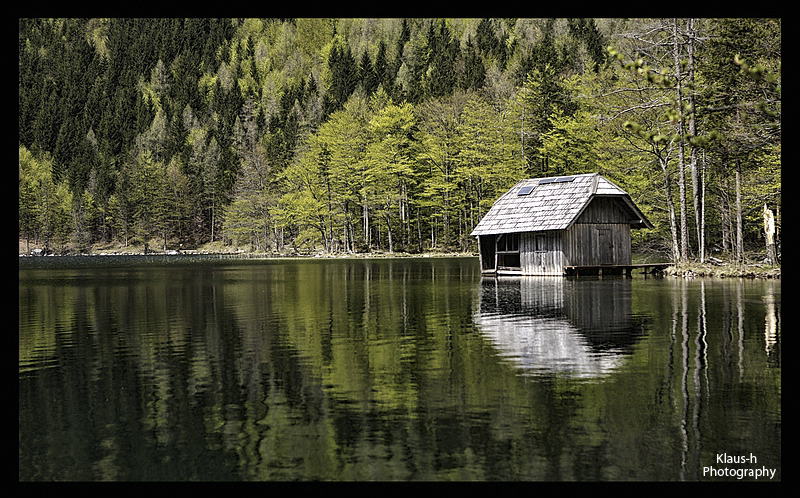 Die Hütte am See