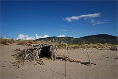 Die Hütte am Strand