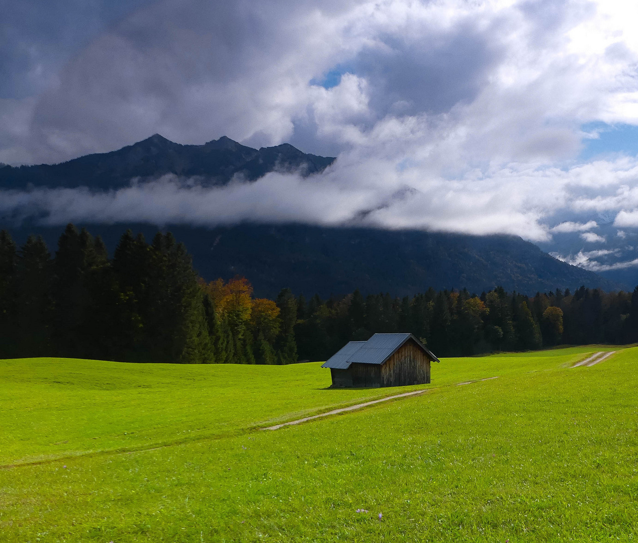 Die Hütte am Wegesrand