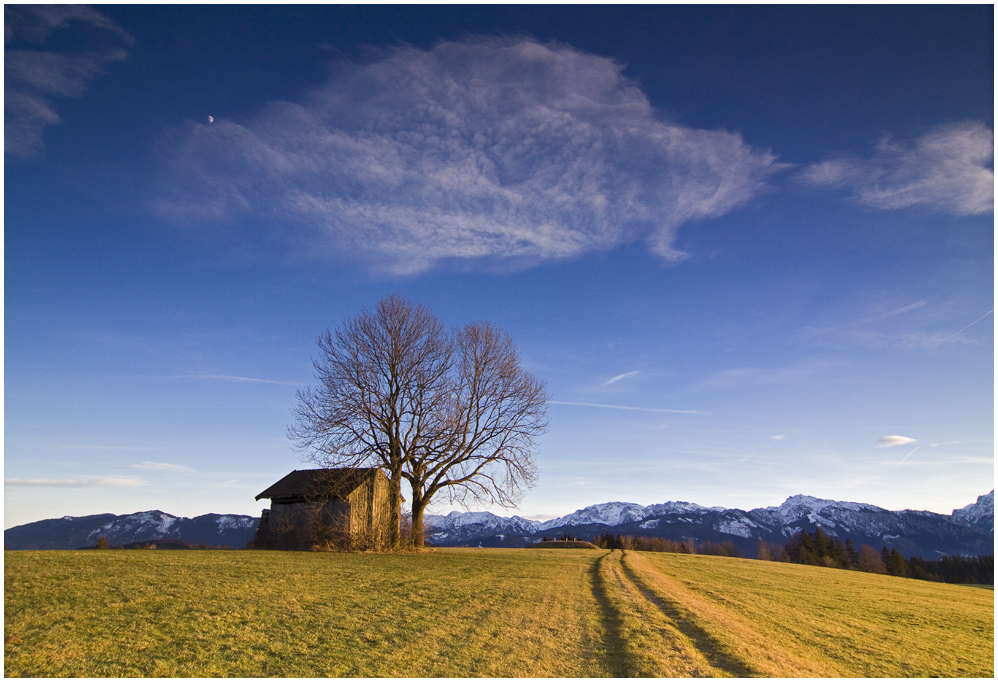 Die Hütte auf dem Illasberg