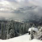 Die Hütte im Schnee