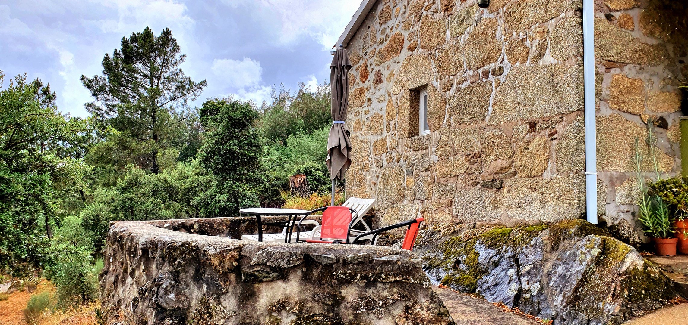 Die Hütte in den Bergen