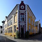 Die Husumer Altstadt und Binnenhafen im Spätsommer