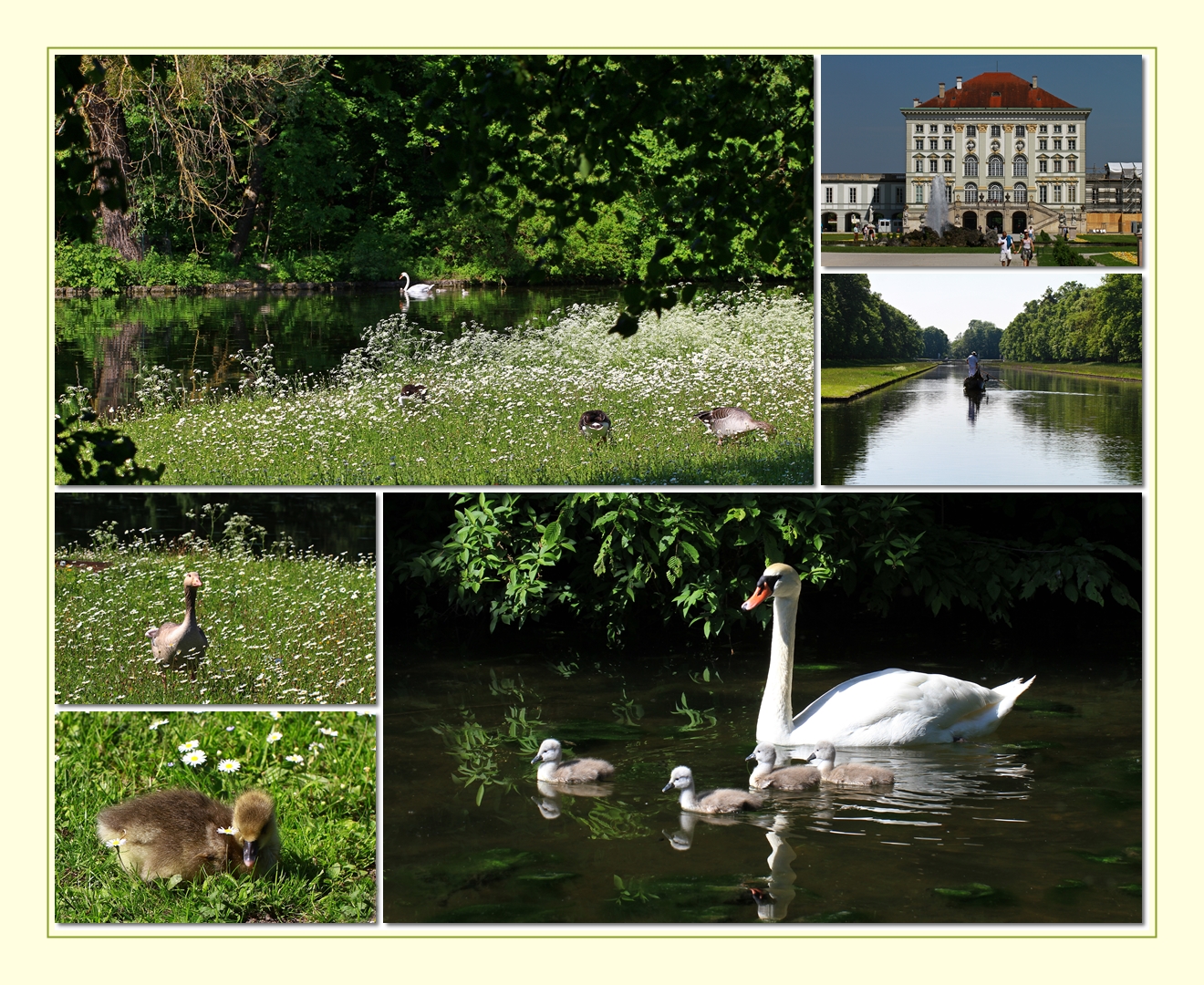 Die Idylle im Schlosspark - Nymphenburg