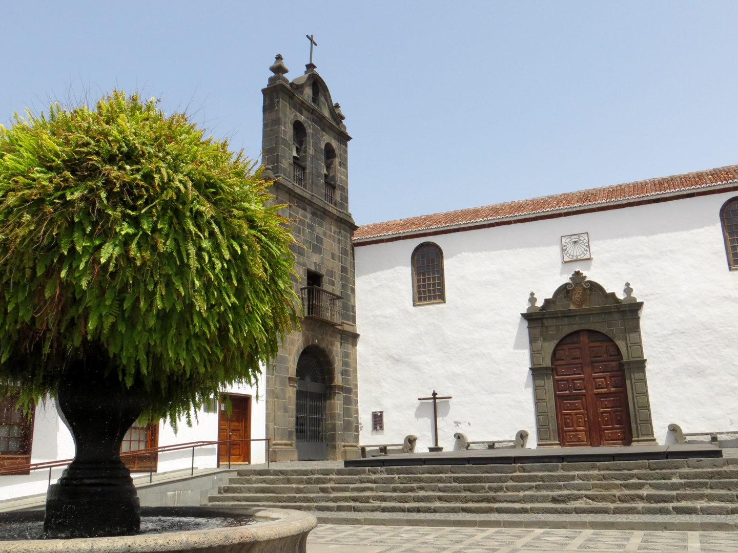 Die Iglesia de San Francisco auf dem Plaza San Francisco in Santa Cruz de la Palma