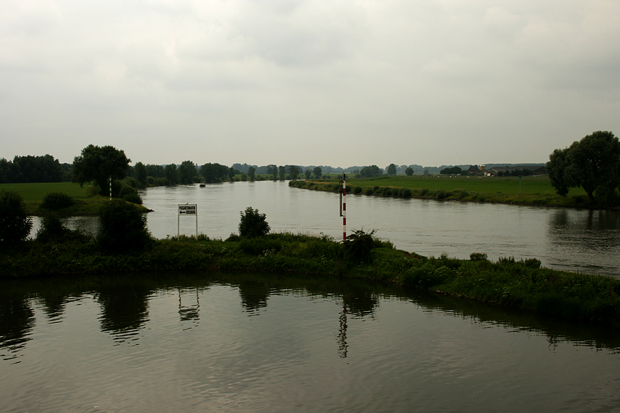 Die Ijssel bei Doesburg/Niederlande