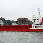 Die ILKA bei Rendsburg im Nord-Ostsee-Kanal