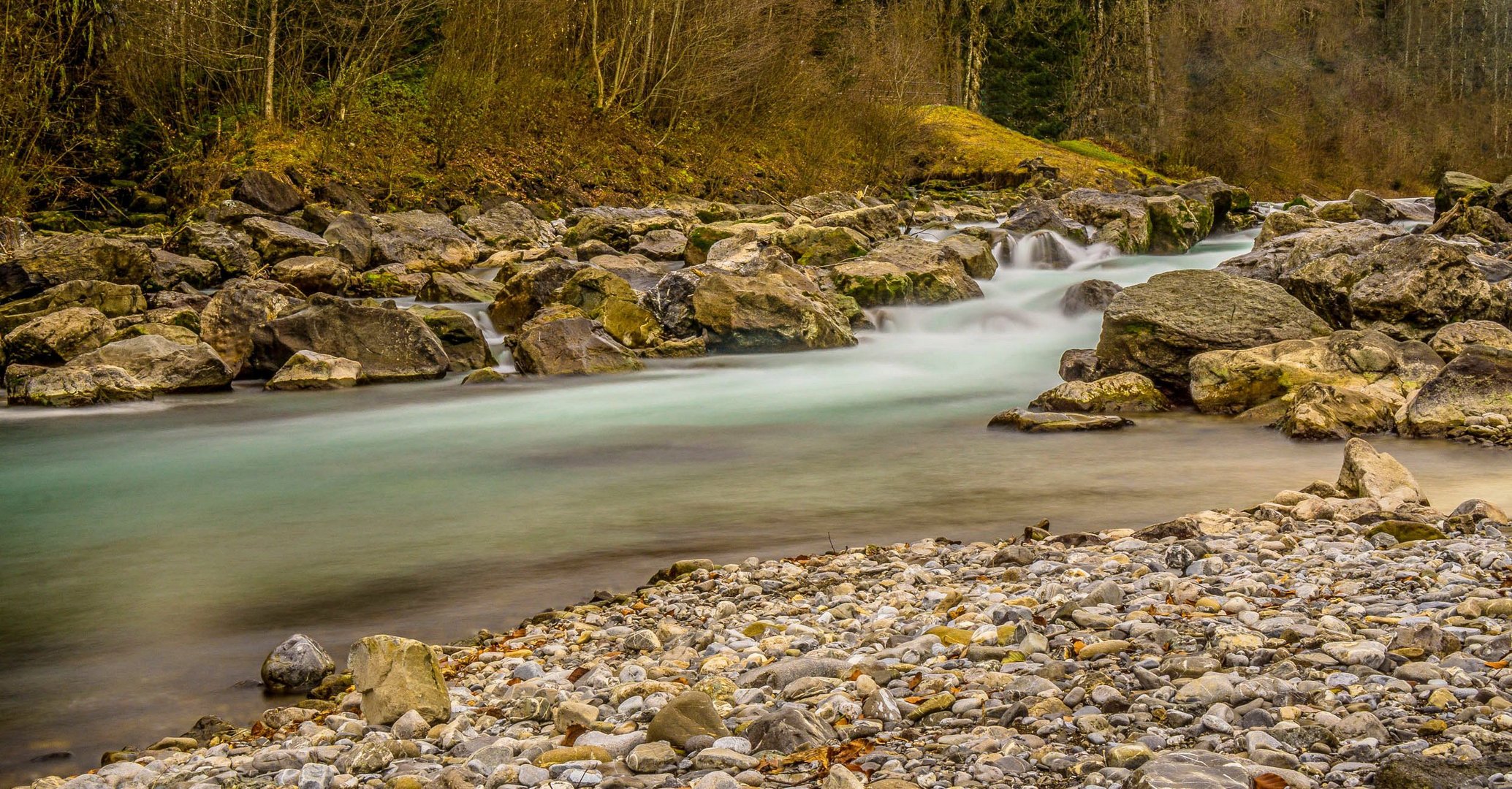 Die Iller bei Oberstdorf