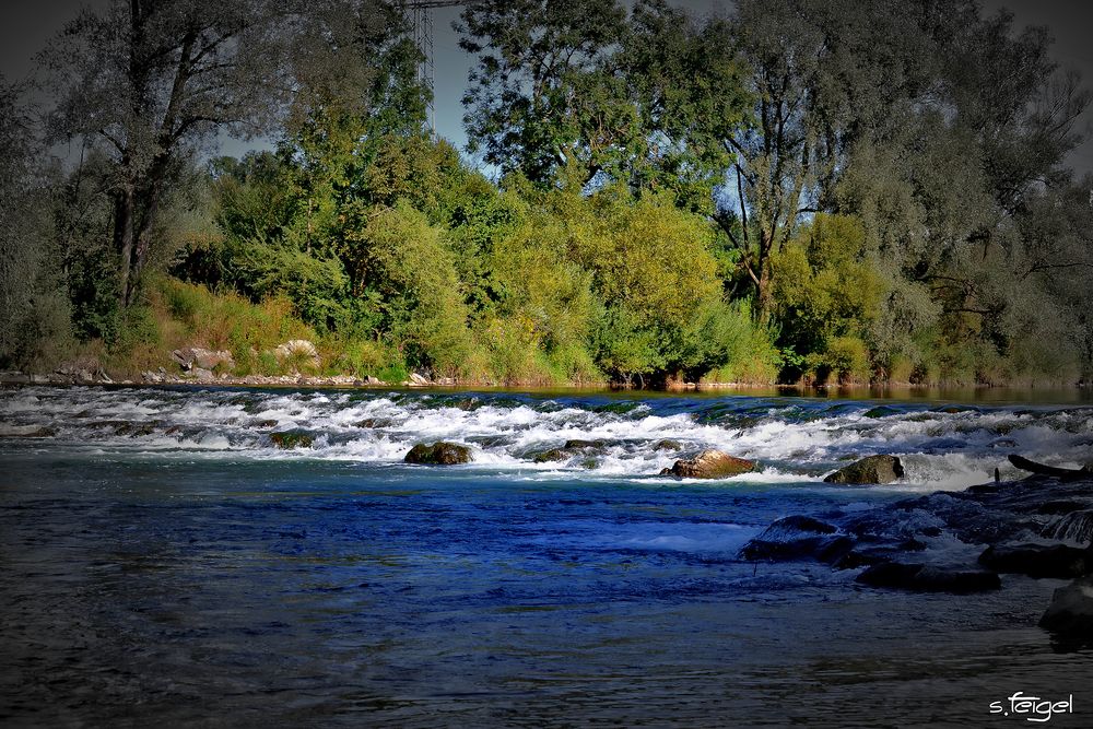 Die Iller Foto & Bild spezial, wasser, fluss Bilder auf