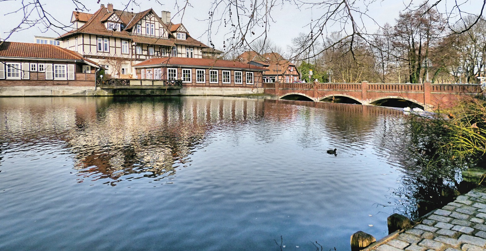 Die Ilmenau in Uelzen