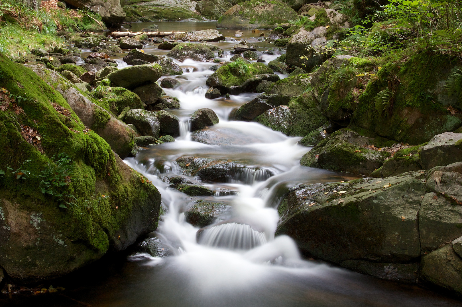 Die Ilsefälle im Harz