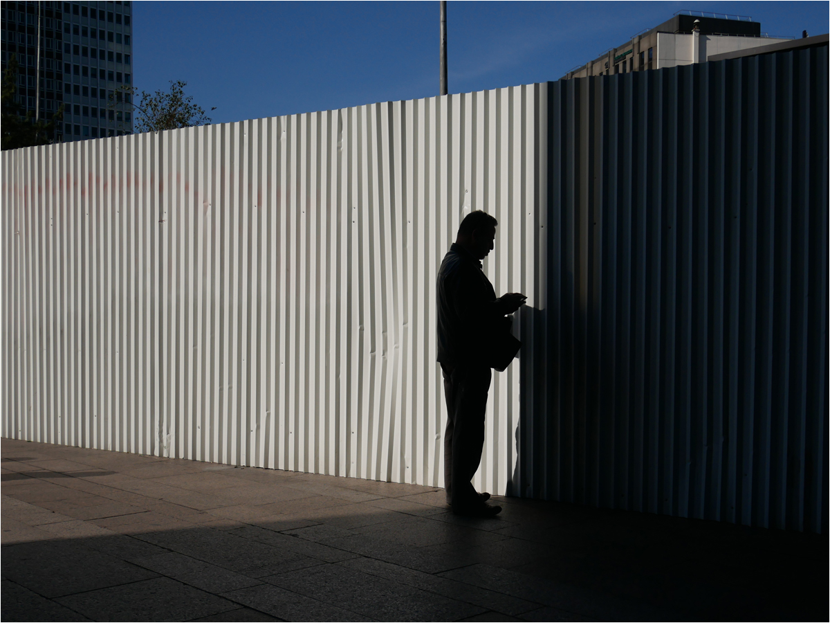 Die im Schatten sieht man doch ...