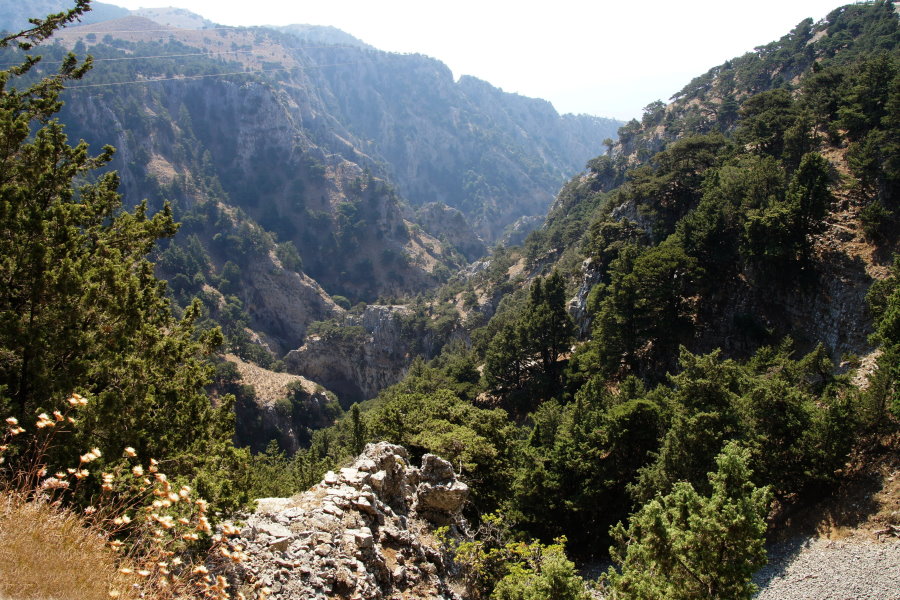  Die Imbros Schlucht auf Kreta