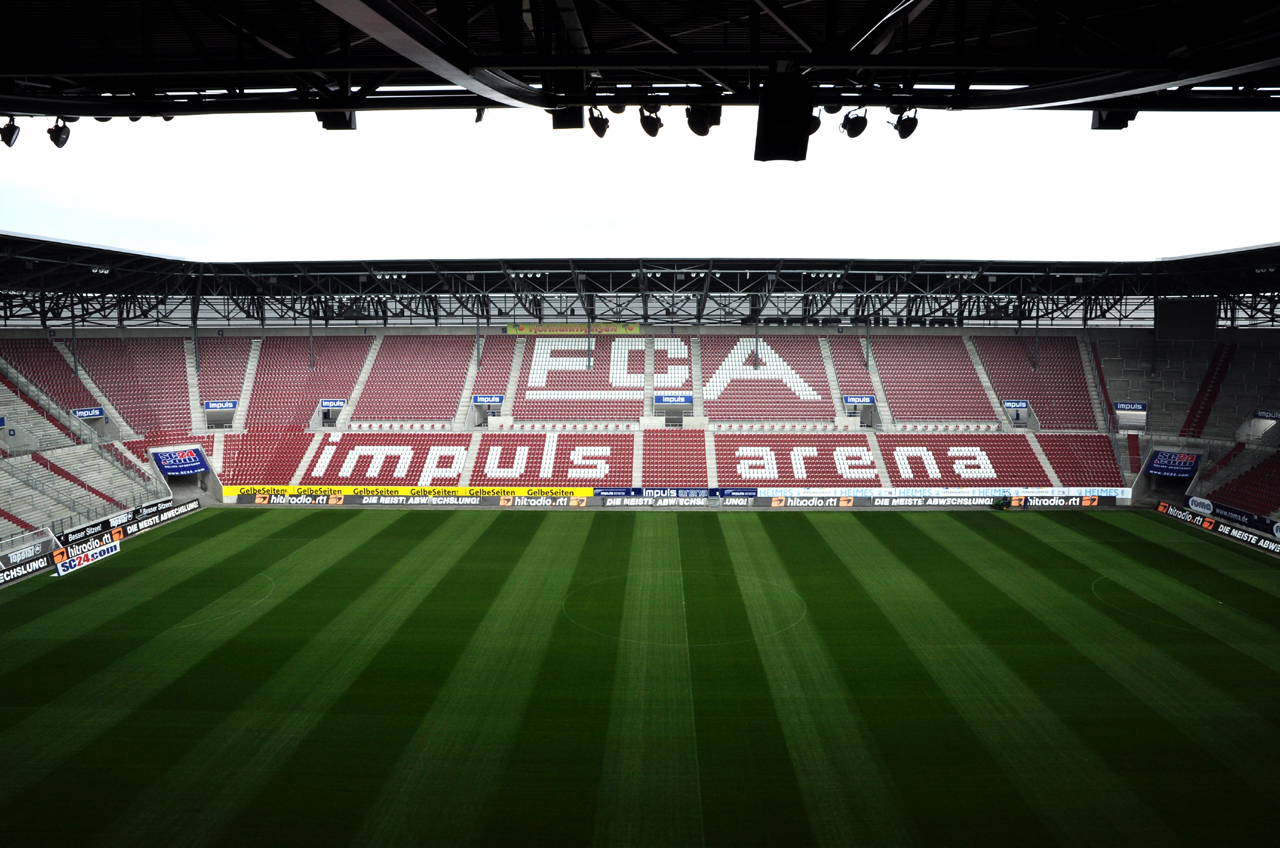 Die impuls arena des FC Augsburg