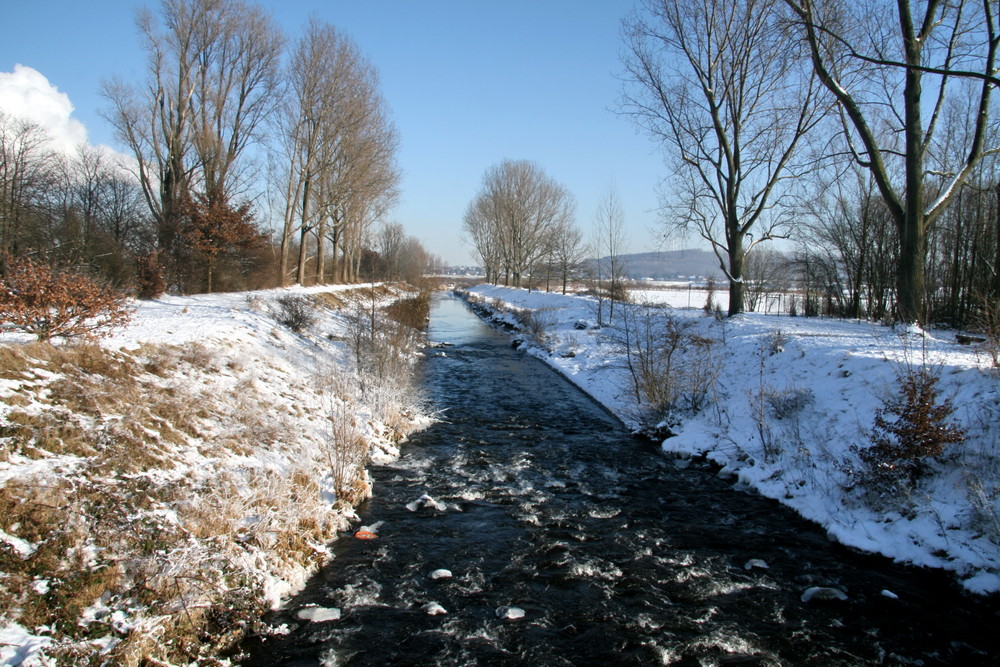 Die Inde bei Eschweiler.