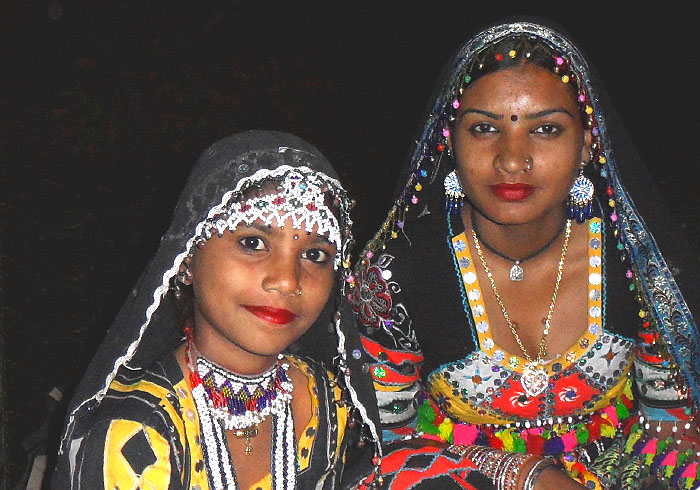 Die indischen Tänzerinnen