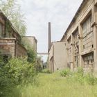 Die Industrieruine der Gießerei Krautheim in Chemnitz Borna, Sandstraße.