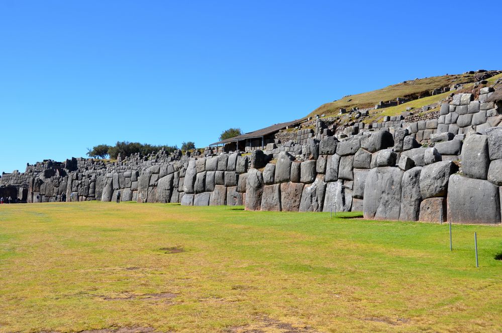 Die Inka-Festung Sacsayhuaman bei Cusco (1)