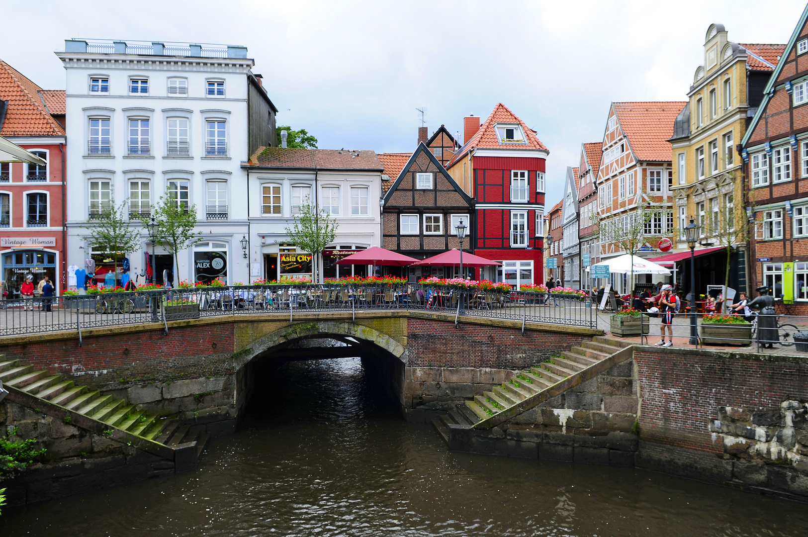 Die Innenstadt von Stade