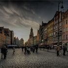 Die Innenstadt von Wroclaw