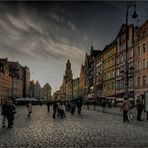 Die Innenstadt von Wroclaw