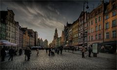 Die Innenstadt von Wroclaw