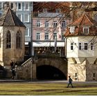 Die "Innere Brücke" in Esslingen...