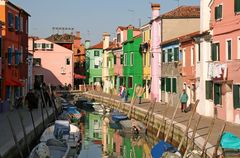 Die Insel Burano.....