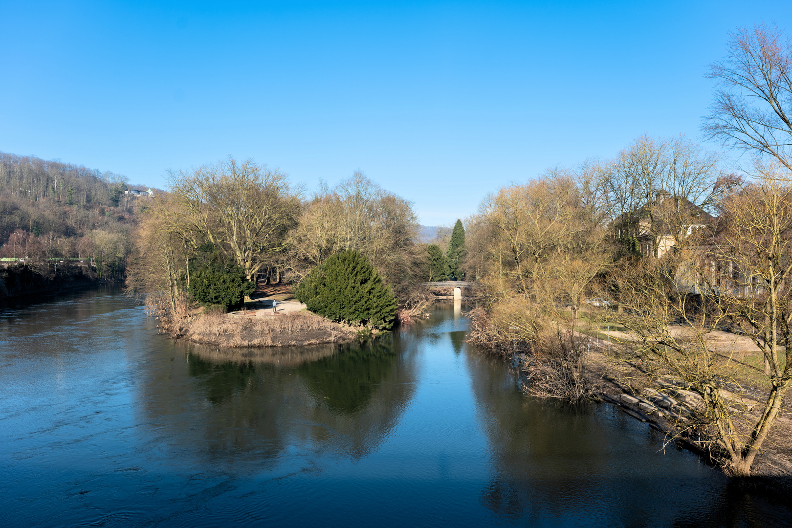 Die Insel im Fluss