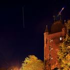 Die Internationale Raumstation ISS über Xanten