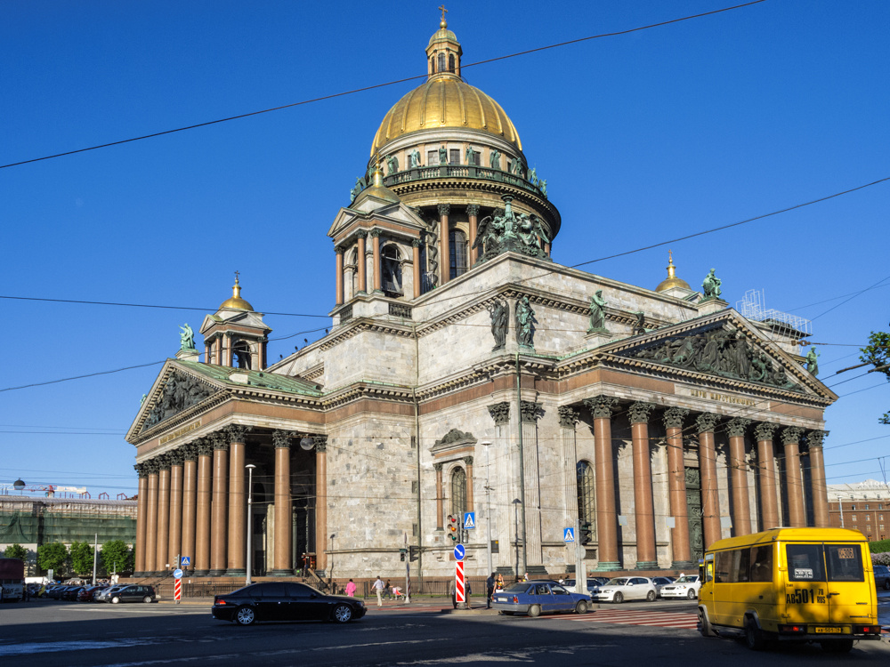 Die Isaakiy-Kathedrale in St. Petersburg