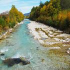 Die Isar bei Mittenwald