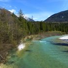 Die Isar bei Mittenwald