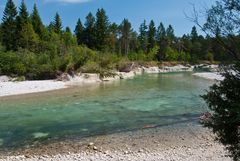 Die Isar bei Wolfratshausen (1)