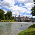 Die Isar in Bad Töls