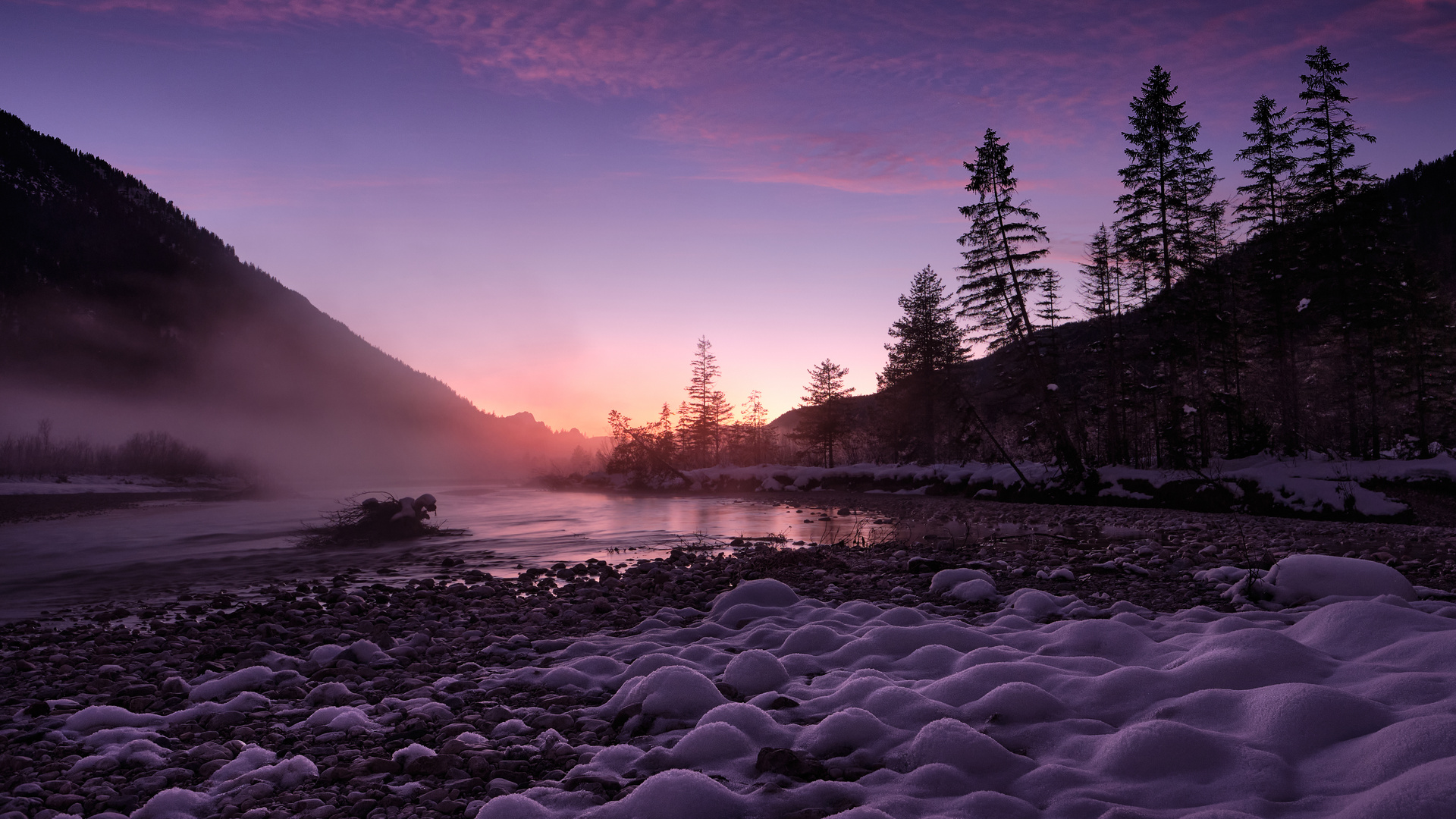 Die Isar in Klein Kanada 