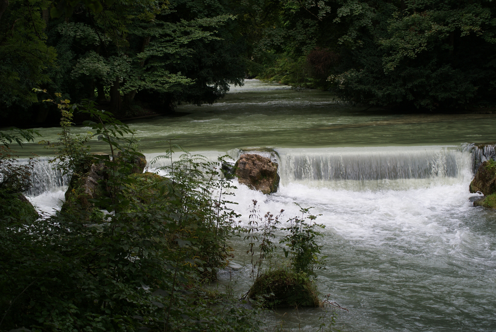 Die Isar in München