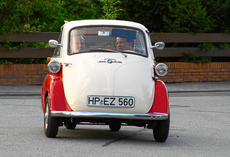 Die Isetta von BMW -Knutschkugel-