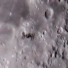 Die ISS im Mond