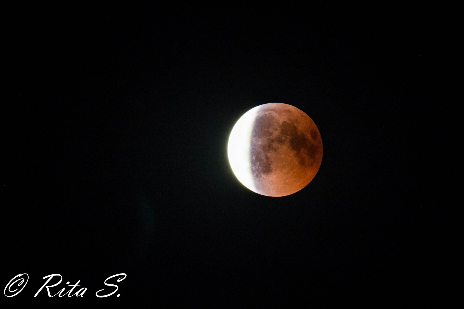 die Jahrhundert- Mondfinsternis