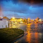 Die Jahrhundert - Sturmflut Vitte Insel Hiddensee Hafen 