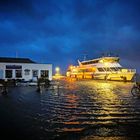 Die Jahrhundert - Sturmflut Vitte Insel Hiddensee Hafen 