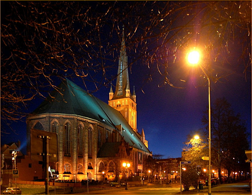 die Jakobikirche in Stettin