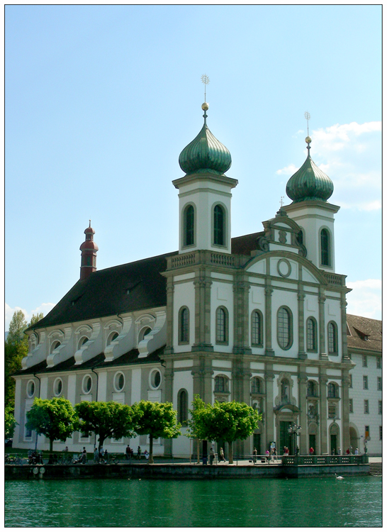 Die Jesuitenkirche in Luzern