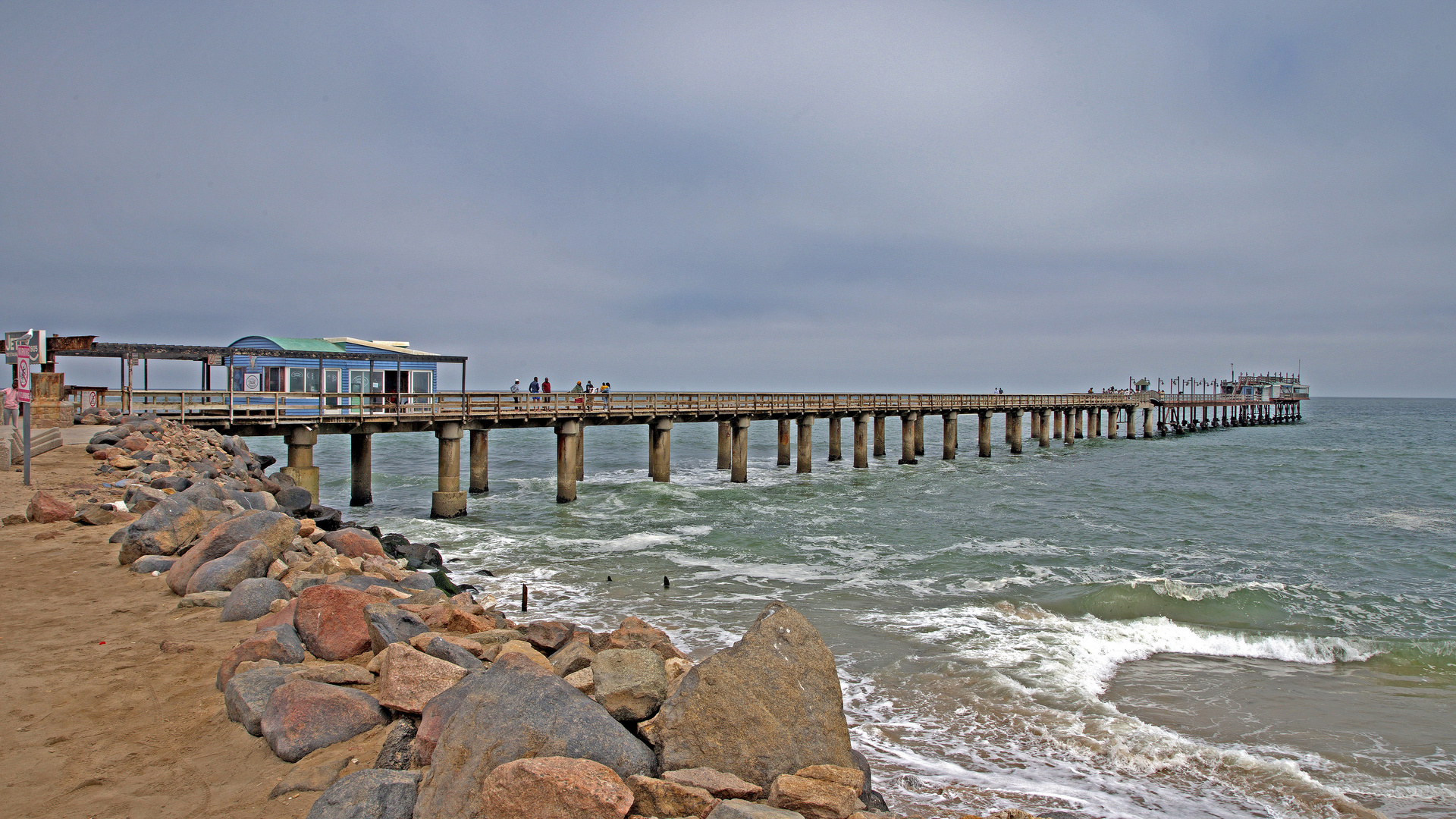 Die " Jetty ", Swakobmund ,Namibia 2021